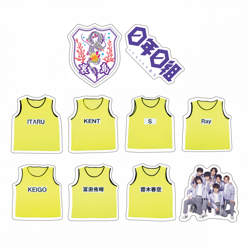 ステッカー2枚セット – 龍宮城 OFFICIAL SHOP
