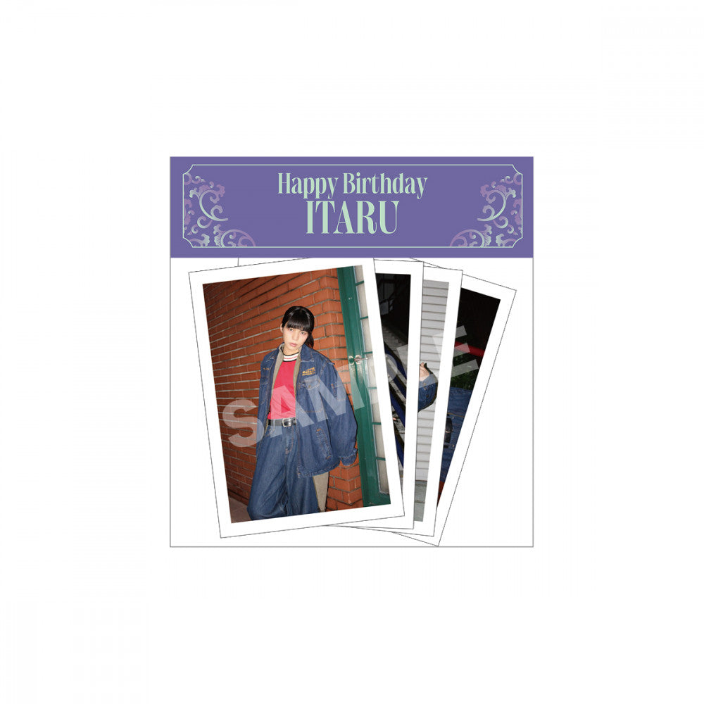 ITARU Birthday Sticker Set 2025 – 龍宮城 OFFICIAL SHOP