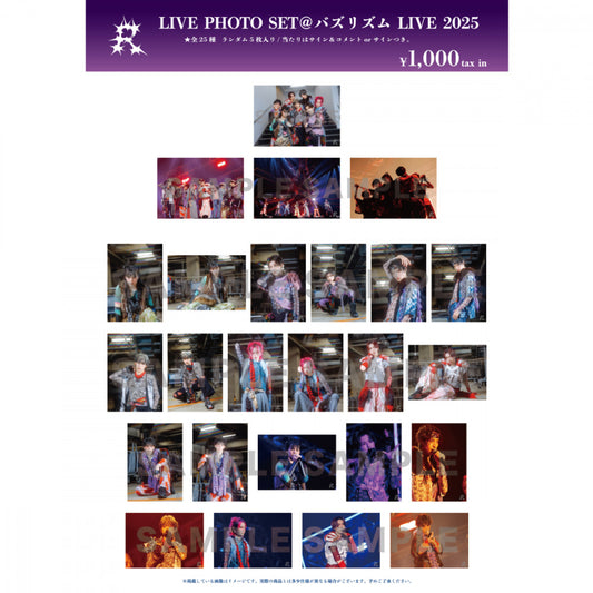 LIVE PHOTO SET＠バズリズム LIVE 2025