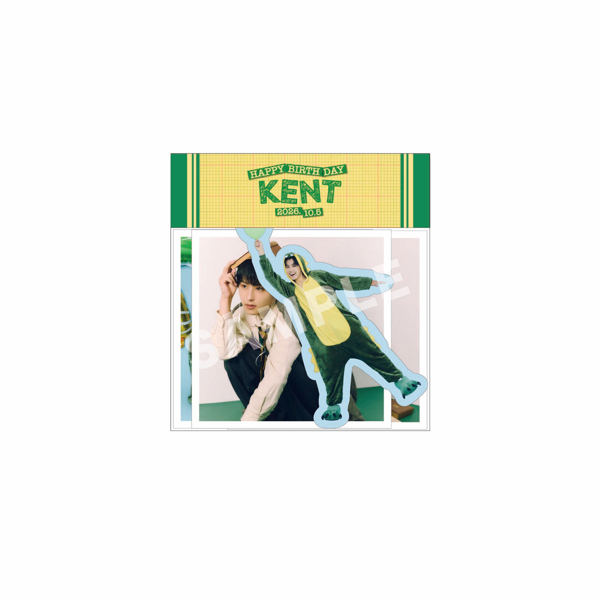KENT Birthday Sticker Set 2026